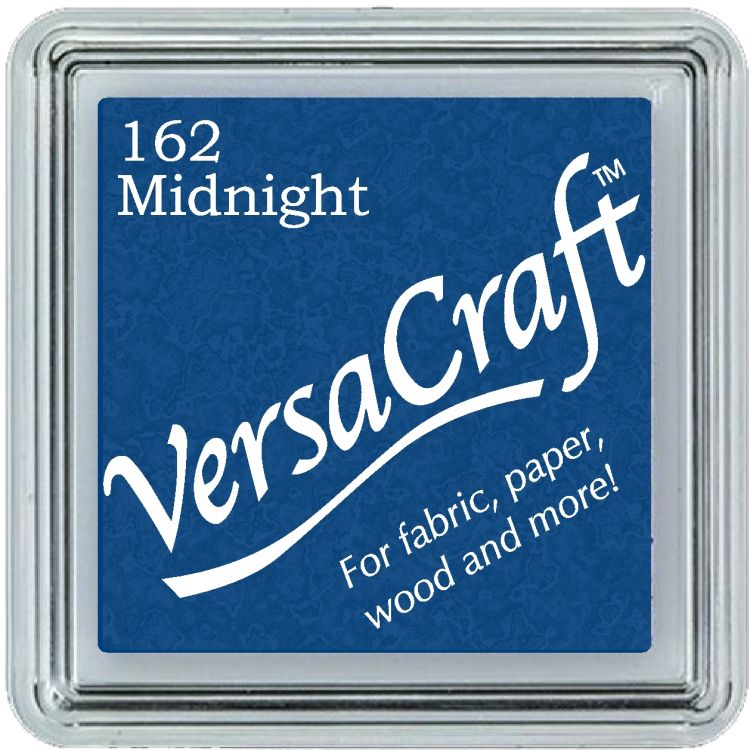 VersaCraft - Éjkék - Vasalható, Tintapárna, Textil tintapárna, Tsukineko, VersaCraft, Bélyegzőpárna