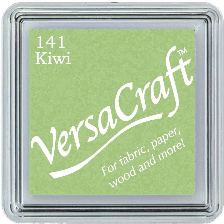 VersaCraft - Kiwizöld - Tintapárna, Textil tintapárna, Tsukineko, VersaCraft, Bélyegzőpárna, Vasalható