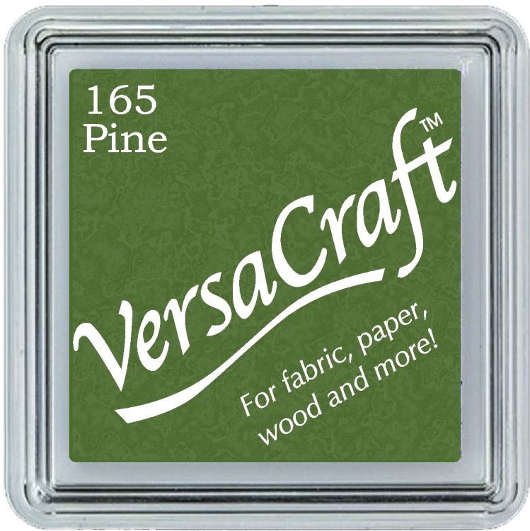 VersaCraft - Fenyőzöld - Textil tintapárna, Tsukineko, VersaCraft, Bélyegzőpárna, Vasalható, Tintapárna