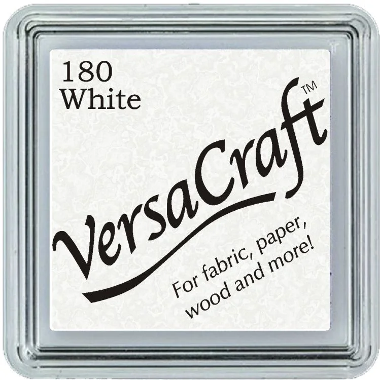 VersaCraft Fehér - Tintapárna, Textil tintapárna, Tsukineko, VersaCraft, Bélyegzőpárna, Vasalható