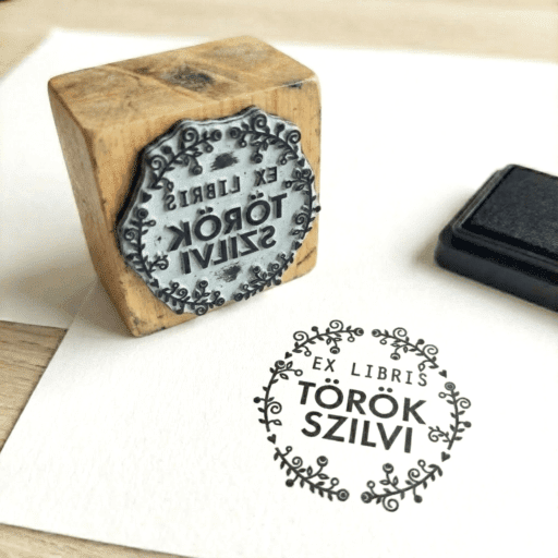 ex libris pecsét