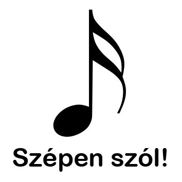 Szépen szól - Tizenhatod - Pecsét, Tanári, Motivációs, Pedagógus, Bélyegző, Nyomda, Ének-Zene