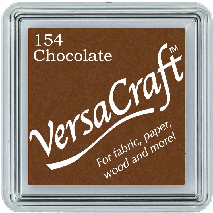 VersaCraft - Csokibarna - Tintapárna, Textil tintapárna, Tsukineko, VersaCraft, Bélyegzőpárna, Vasalható