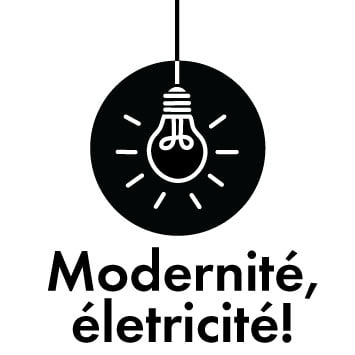 Modernité, electricité! - Tanári, Bélyegző, Nyomda, Pecsét