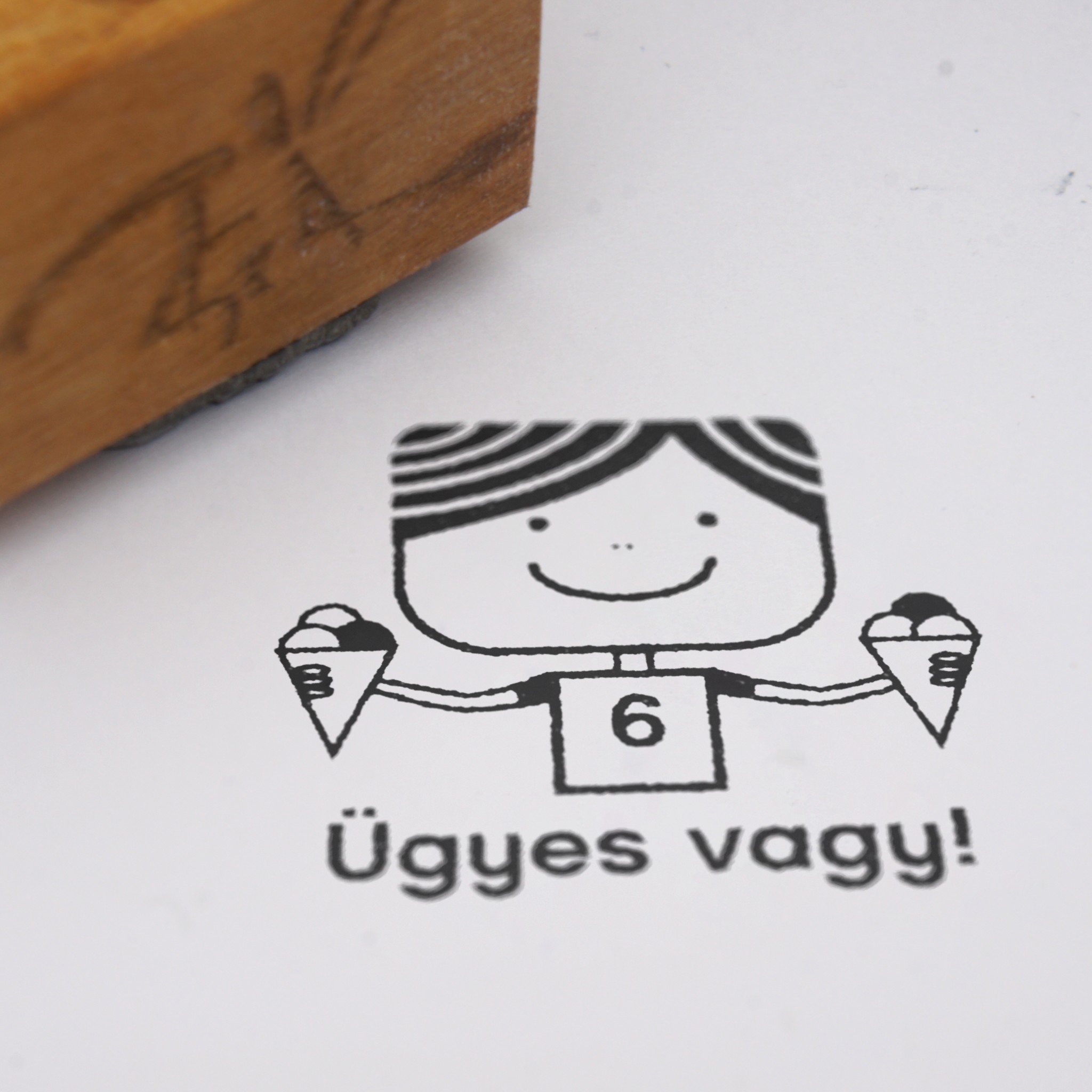 Ügyes vagy! - Matekfiú - Pecsét, Tanítóknak, Jutalmazó, Motivációs, Iskolai, Iskolás, Bélyegző, Nyomda