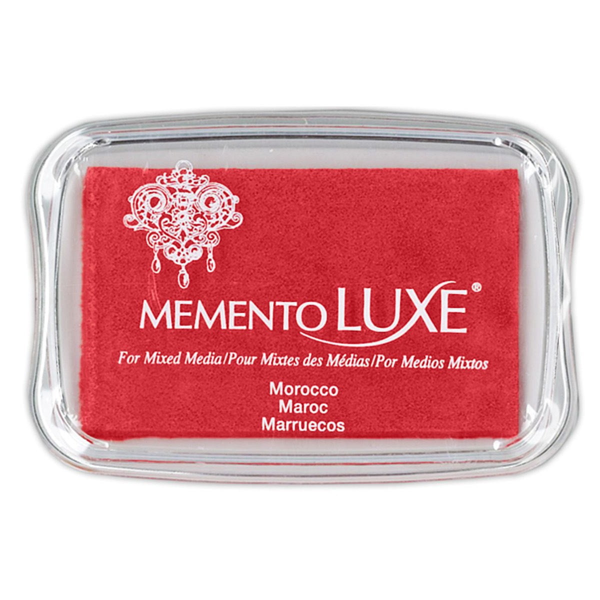 Memento Luxe - Marokkó Piros - Tintapárna, Bélyegzőpárna