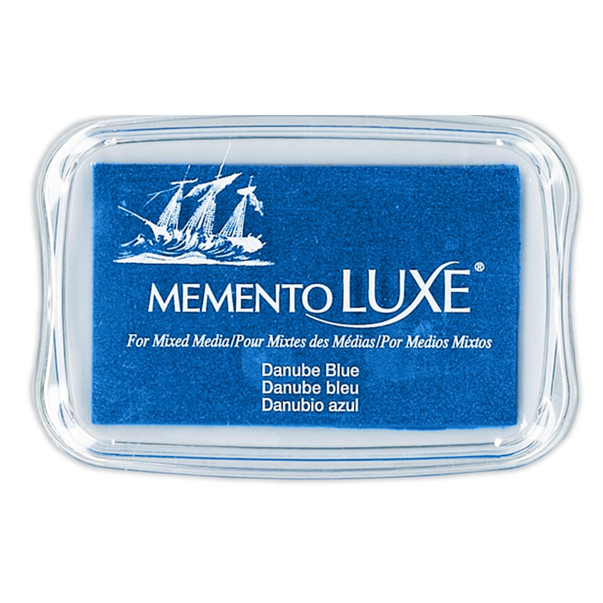 Memento Luxe - Dunakék - Tintapárna, Bélyegzőpárna