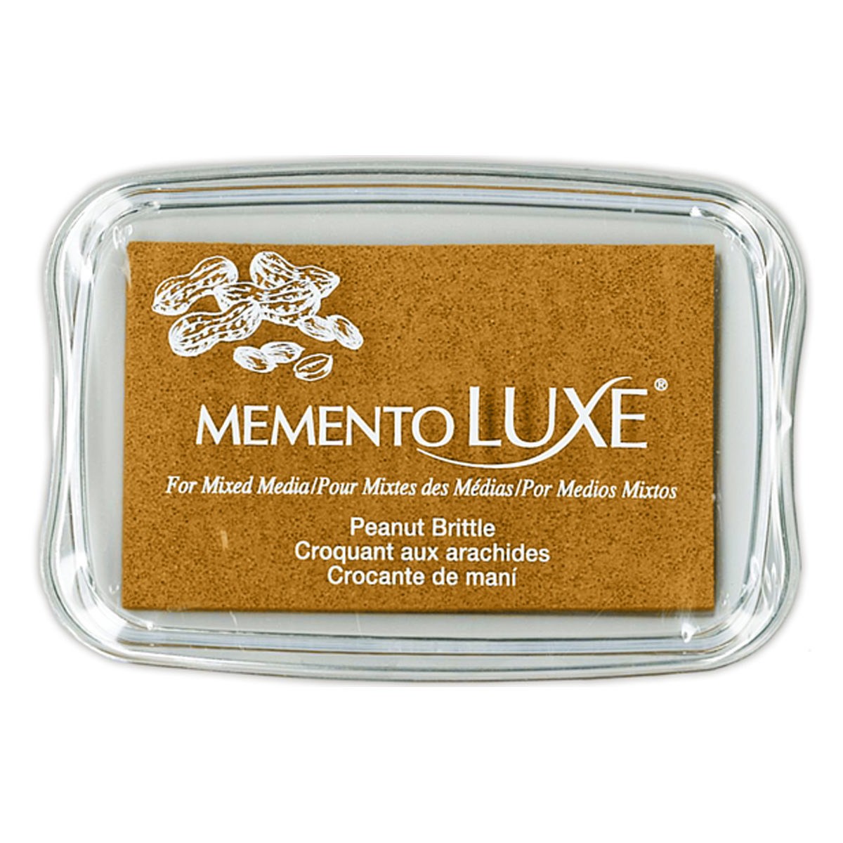 Memento Luxe - Mogyoróbarna - Tintapárna, Bélyegzőpárna