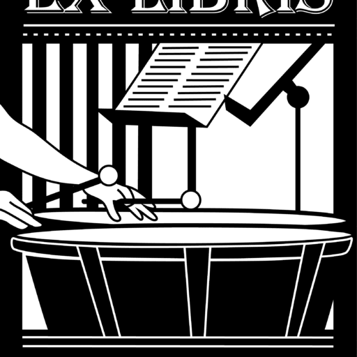 Névre szóló Ex Libris Pecsét / Könyvpecsét - Ütőhangszeres