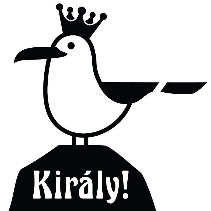 Sirály - Király! - Pecsét, Tanítóknak, Jutalmazó, Motivációs, Iskolai, Iskolás, Bélyegző, Nyomda