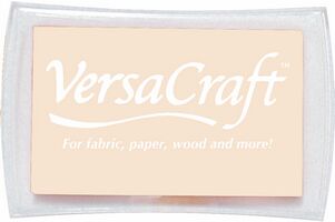 VersaCraft Nagy - Homokbarna - Textil tintapárna, Tsukineko, VersaCraft, Bélyegzőpárna, Vasalható, Tintapárna