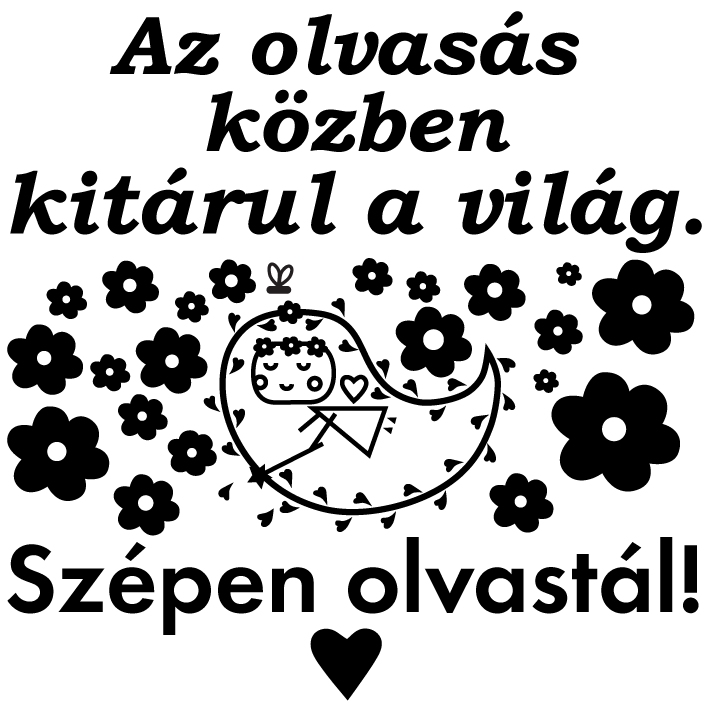 Az olvasás - Szépen olvastál! - Pecsét, Tanári, Bélyegző, Nyomda, irodalom