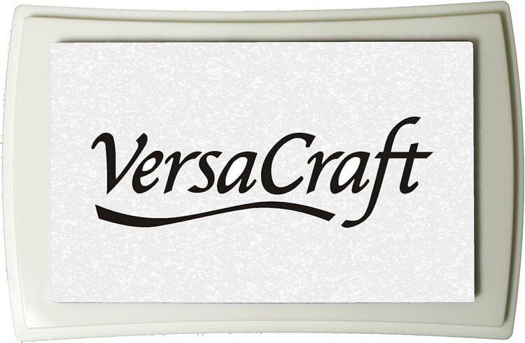 VersaCraft Nagy - Fehér - Vasalható, Tintapárna, Textil tintapárna, Tsukineko, VersaCraft, Bélyegzőpárna