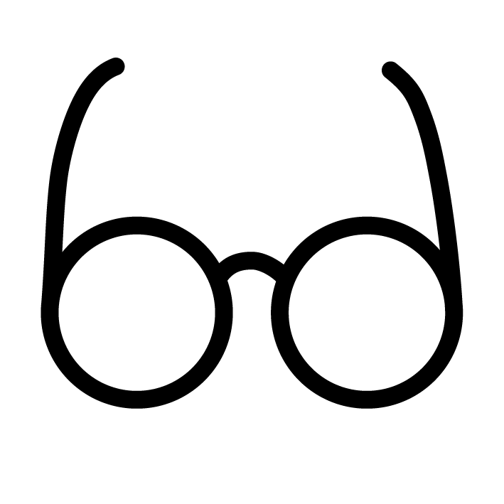 Szemüveg - Óvodai jel
