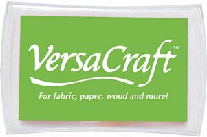 VersaCraft Nagy - Üdezöld - Tintapárna, Textil tintapárna, Tsukineko, VersaCraft, Bélyegzőpárna, Vasalható