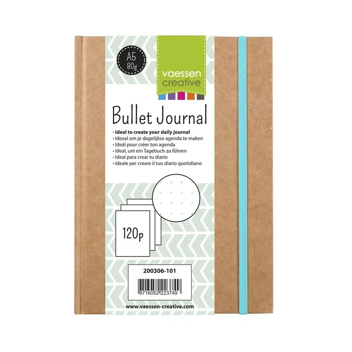 Bullet journal - szines ceruza