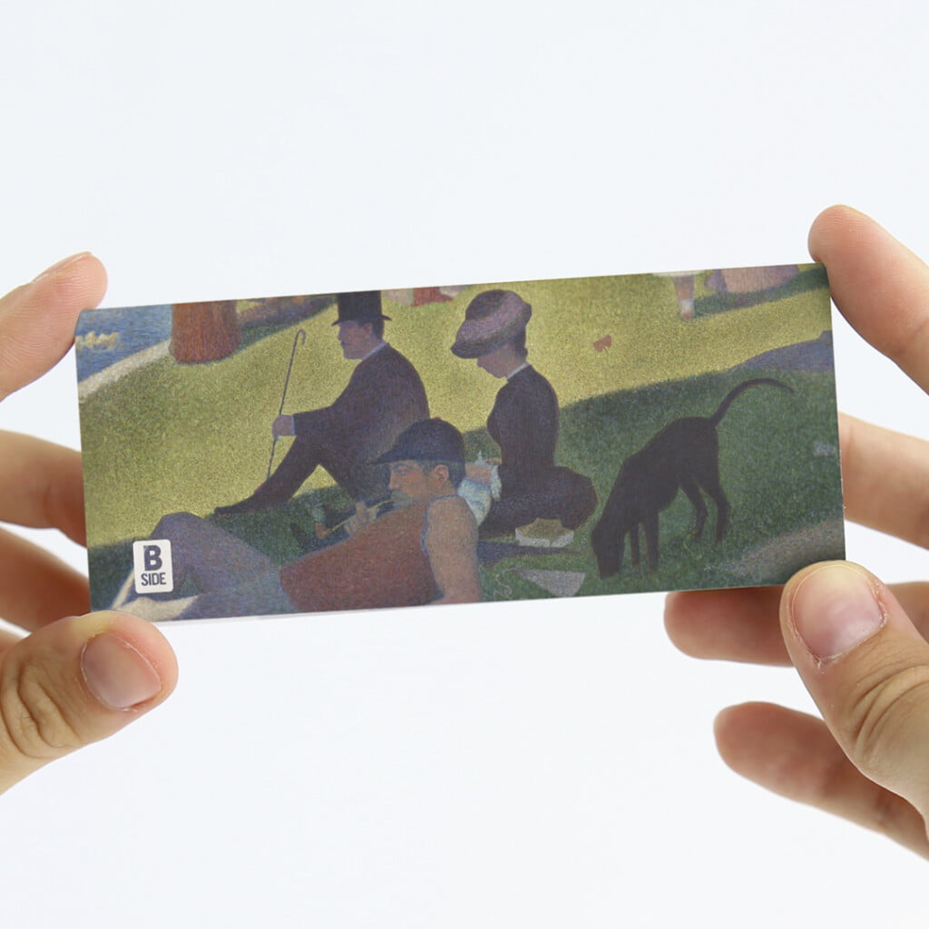 Flipbook - Georges Seurat - flipbook, zsebmozi, festészet, pörgetős füzet, georges seurat, pointillizmus