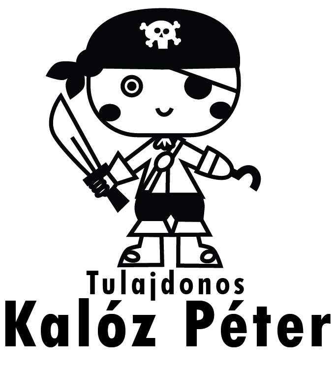 EX LIBRIS, azaz tulajdonos - Kalózos - Pecsét, Bélyegző, Nyomda, EX LIBRIS