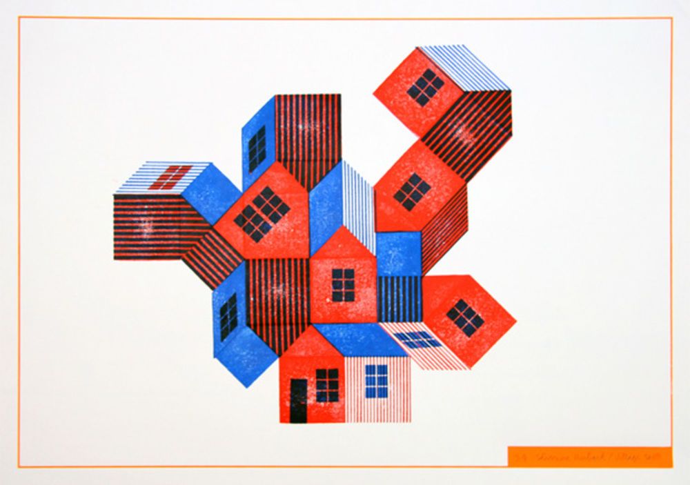 Kreatív design pecsétszett -