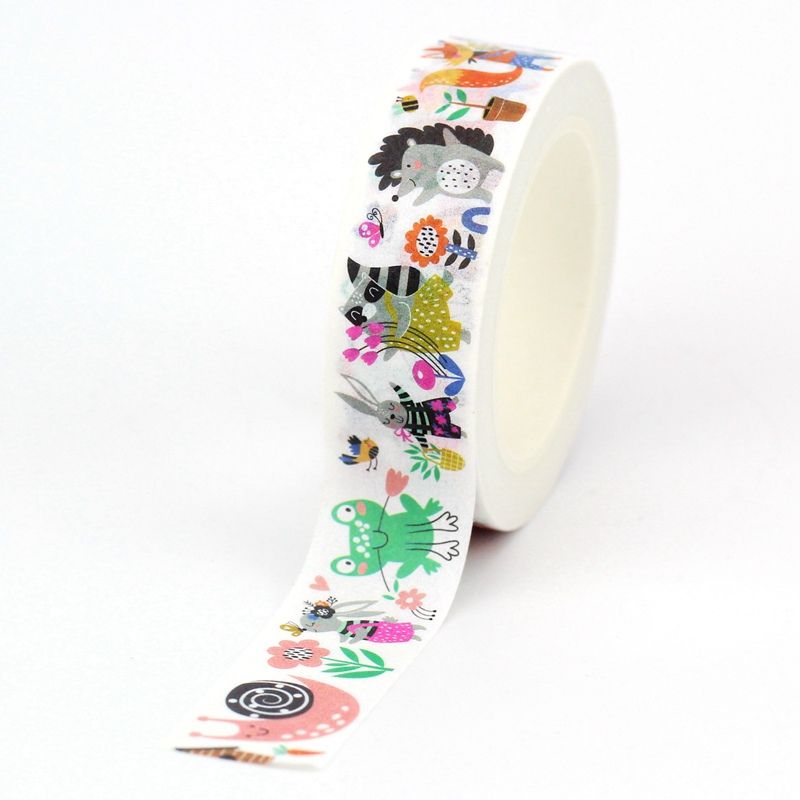 Washi tape - Űbercuki állatos - washi tape, állatos