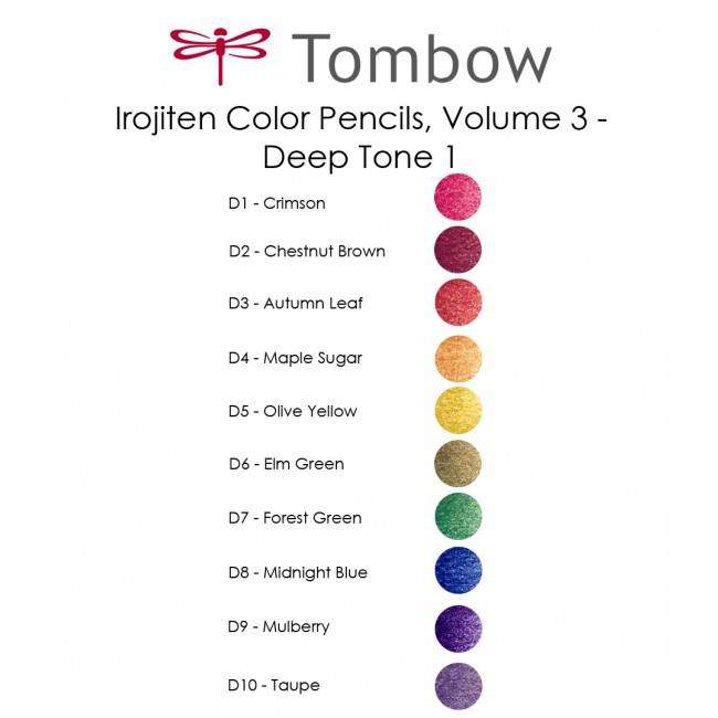 TOMBOW-Rainforest színesceruza készlet - Bullet journal, színesceruza