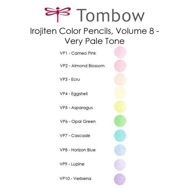TOMBOW - Seascape színesceruza készlet - Bullet journal, színesceruza