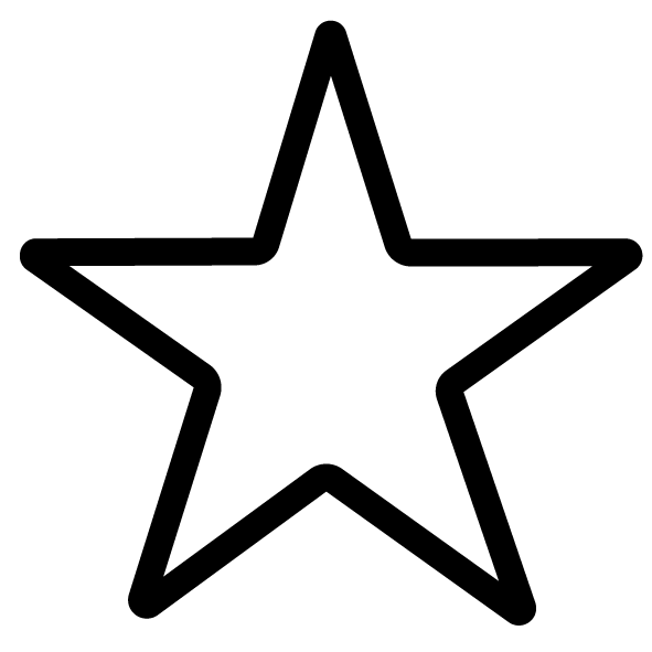 Csillag vonalas - Bélyegző, Textil, Óvodai jel, Nyomda, vasalandó, Pecsét, Óvodai, Ovis jel