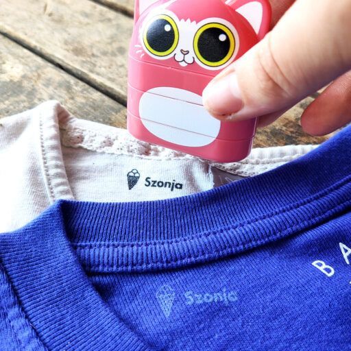 villámnyomda-2in1cica nyomdával-fagyi ovis jellel-Szonja felirattal