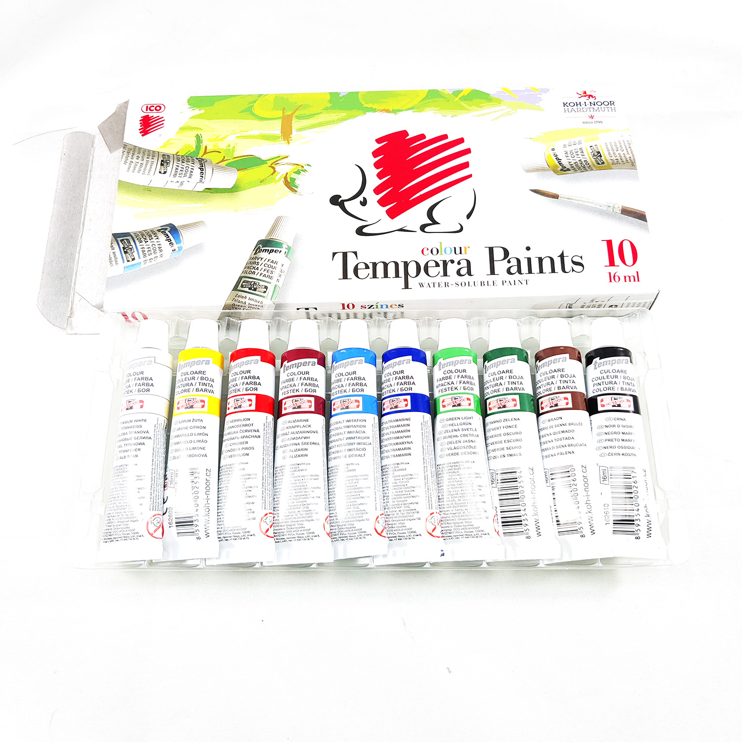 Tempera 10 db - tempera