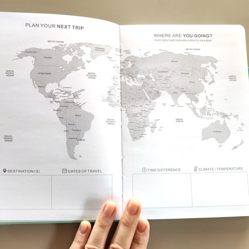 Travel journal - zöld - Image 4