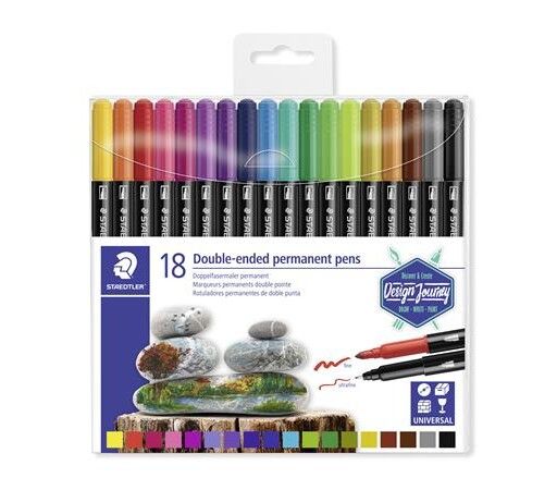 Staedtler alkoholos filctoll -18 db